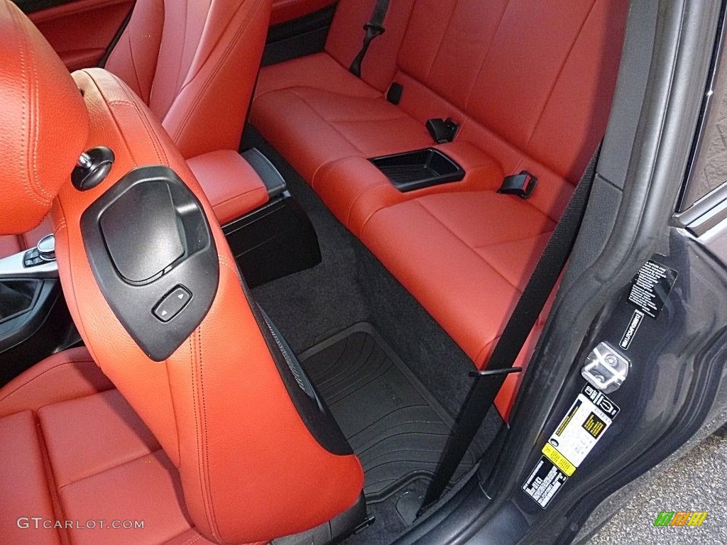 Coral Red/Black Interior 2015 BMW 2 Series M235i Coupe Photo #112385361