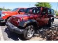 2012 Deep Cherry Red Crystal Pearl Jeep Wrangler Unlimited Sport 4x4 #112369396