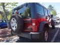 2012 Deep Cherry Red Crystal Pearl Jeep Wrangler Unlimited Sport 4x4  photo #3