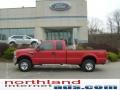 Red 2009 Ford F250 Super Duty XLT SuperCab 4x4