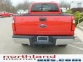 Red - F250 Super Duty XLT SuperCab 4x4 Photo No. 3