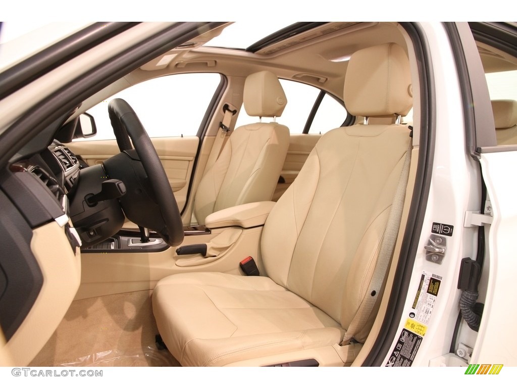 2013 3 Series 328i xDrive Sedan - Mineral White Metallic / Venetian Beige photo #5