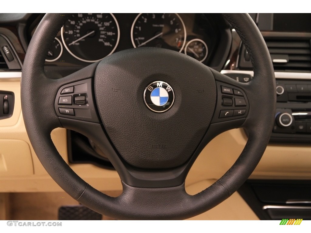 2013 3 Series 328i xDrive Sedan - Mineral White Metallic / Venetian Beige photo #7