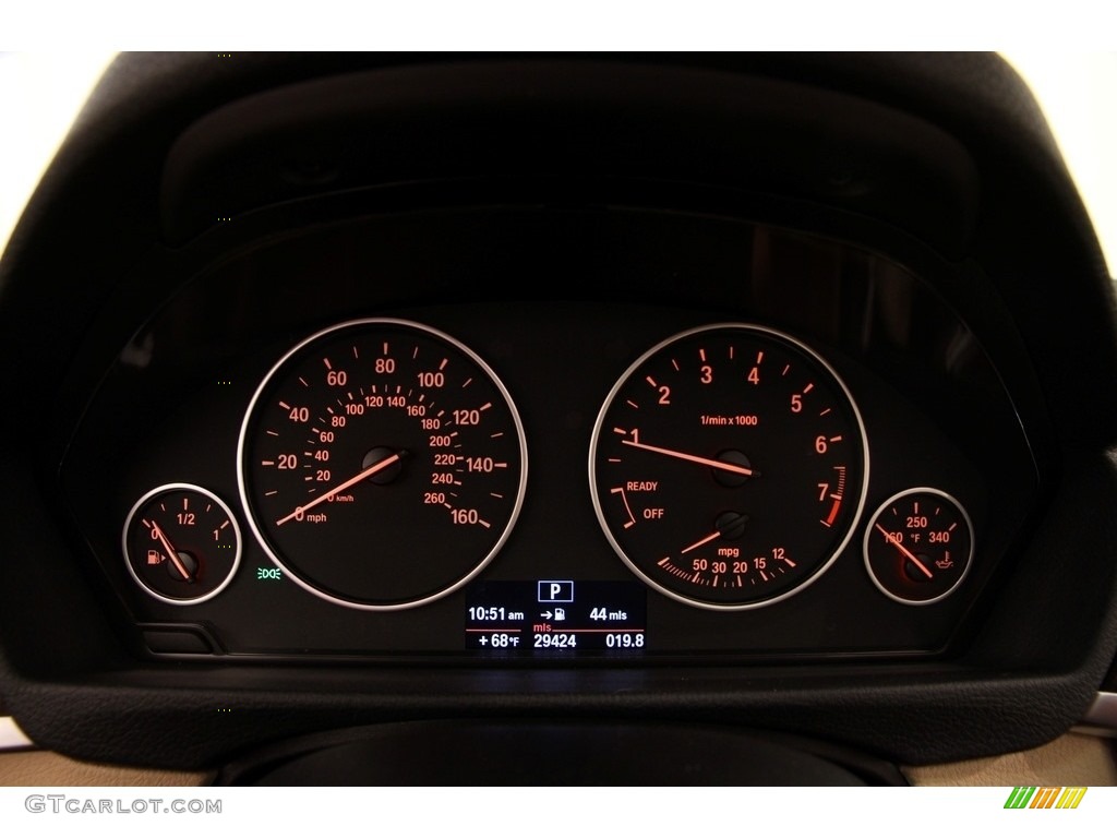 2013 3 Series 328i xDrive Sedan - Mineral White Metallic / Venetian Beige photo #8