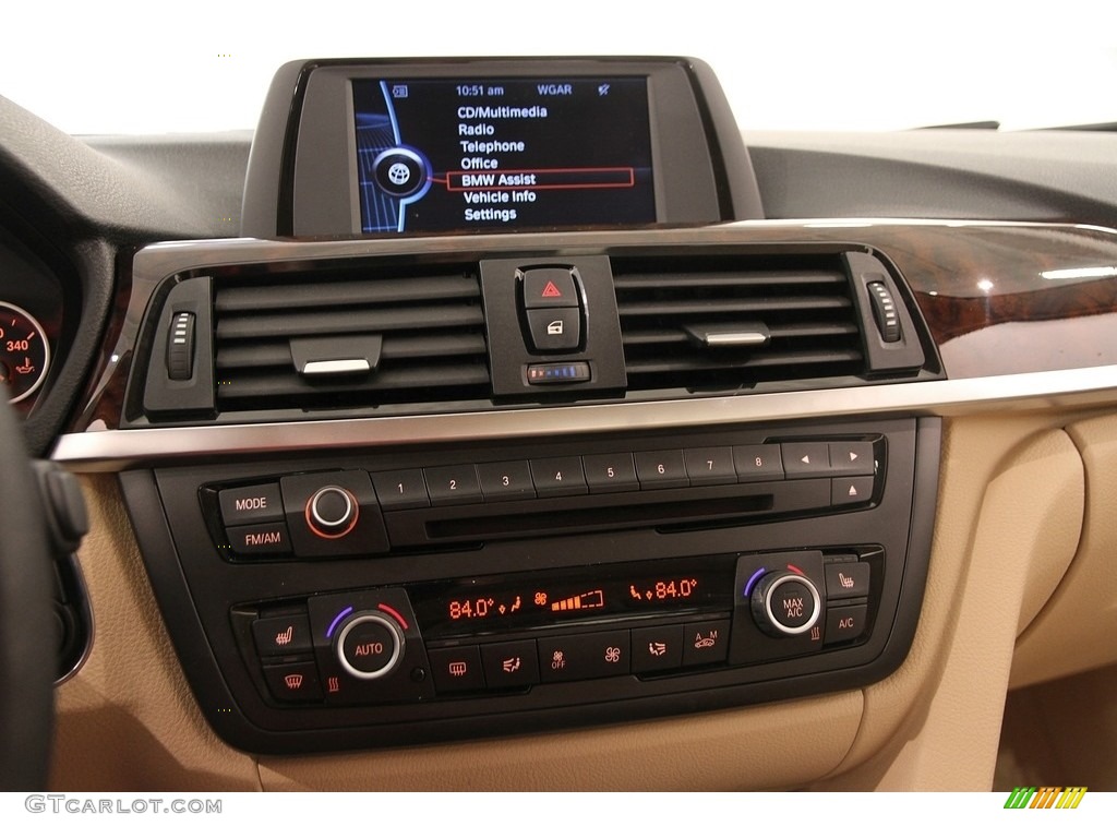 2013 3 Series 328i xDrive Sedan - Mineral White Metallic / Venetian Beige photo #9