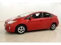 2012 Barcelona Red Metallic Toyota Prius 3rd Gen Three Hybrid  photo #3