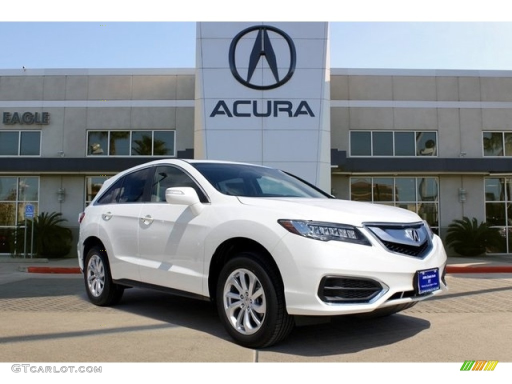 White Diamond Pearl Acura RDX