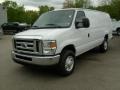 Oxford White 2008 Ford E Series Van E350 Super Duty Cargo Extended