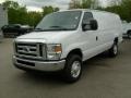 2008 Oxford White Ford E Series Van E350 Super Duty Cargo Extended  photo #1