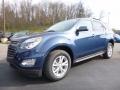 2016 Patriot Blue Metallic Chevrolet Equinox LT AWD  photo #1