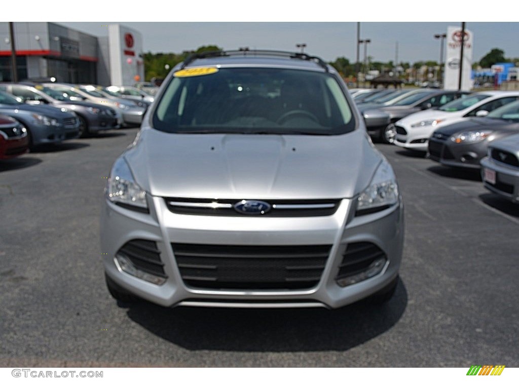 2013 Escape SE 1.6L EcoBoost 4WD - Ingot Silver Metallic / Medium Light Stone photo #28