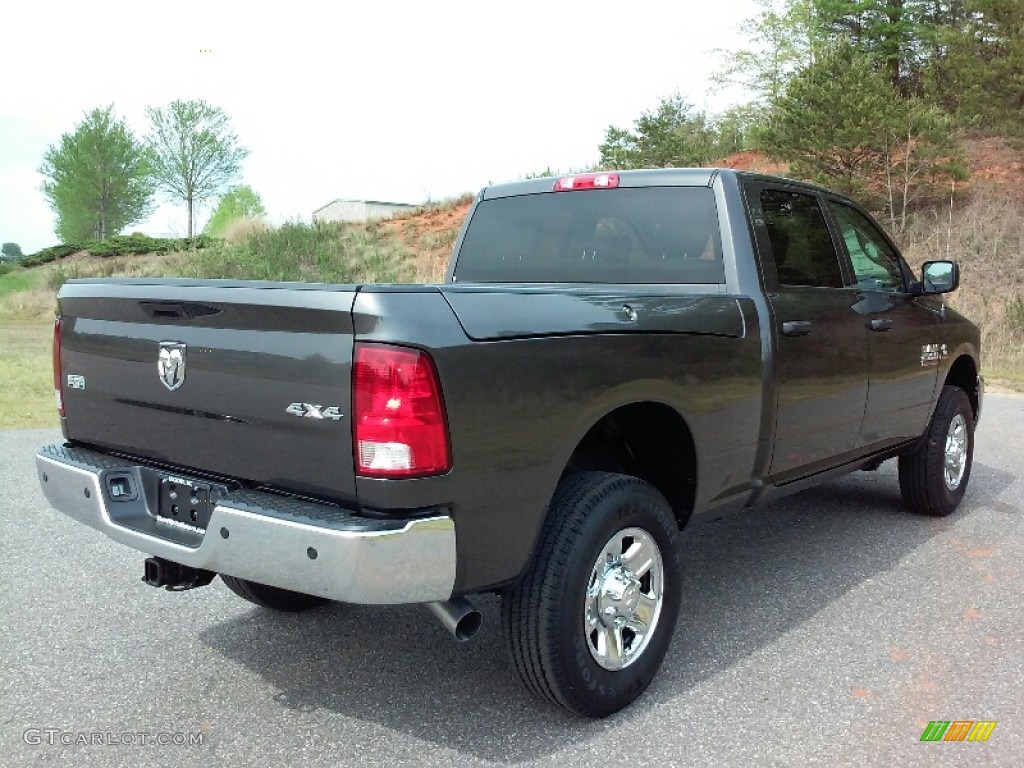 2016 2500 Tradesman Crew Cab 4x4 - Granite Crystal Metallic / Black/Diesel Gray photo #8