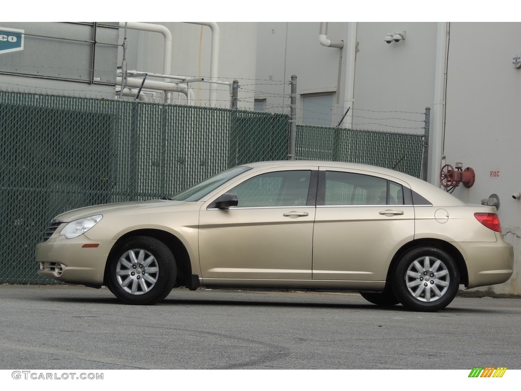 2010 Sebring Touring Sedan - White Gold / Dark Khaki/Light Graystone photo #6