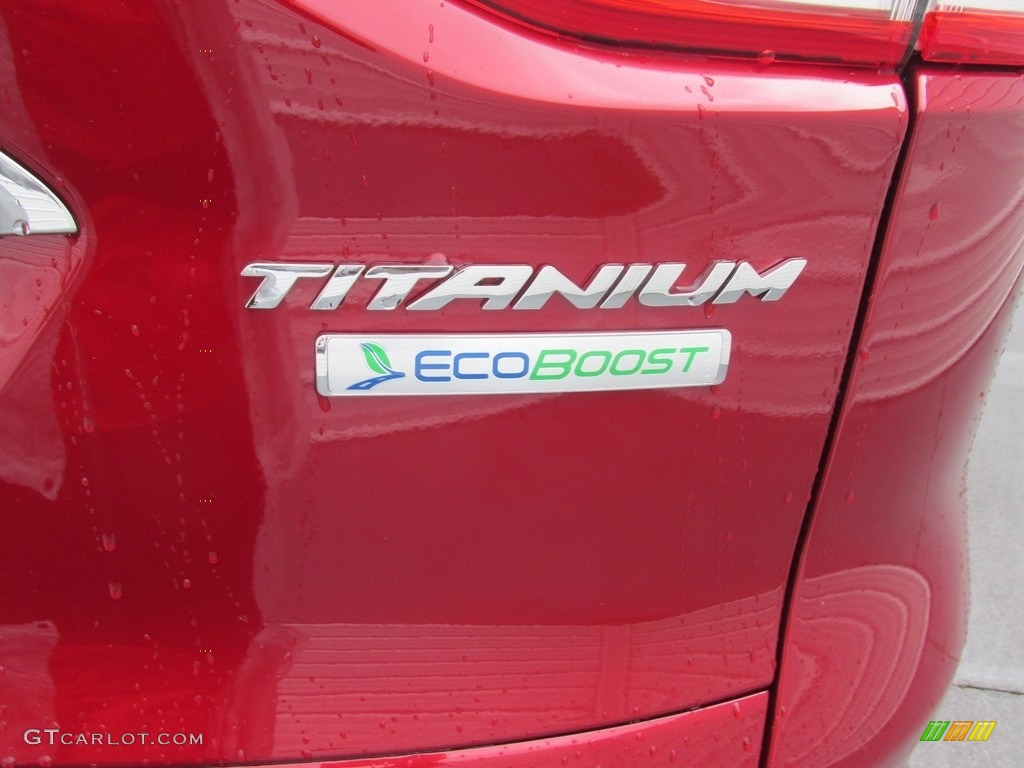 2016 Escape Titanium - Ruby Red Metallic / Charcoal Black photo #14