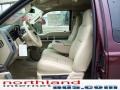 2009 Royal Red Metallic Ford F250 Super Duty Lariat SuperCab 4x4  photo #9