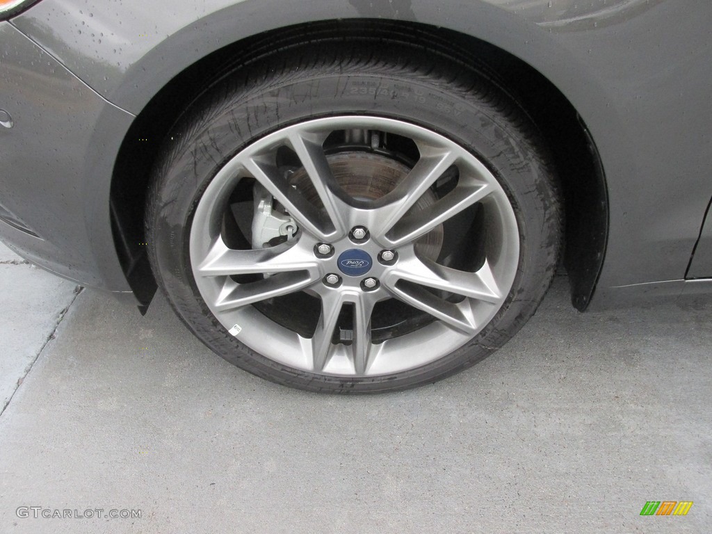 2016 Fusion Titanium - Magnetic Metallic / Charcoal Black photo #11