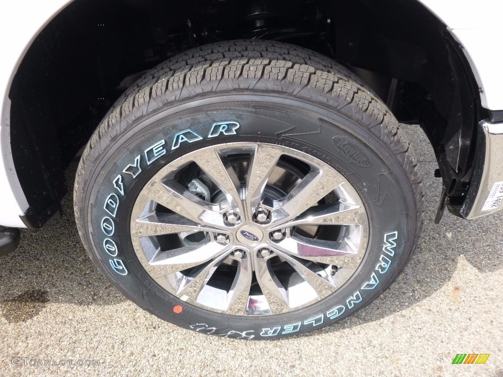 2016 F150 XLT SuperCab 4x4 - Oxford White / Medium Earth Gray photo #10