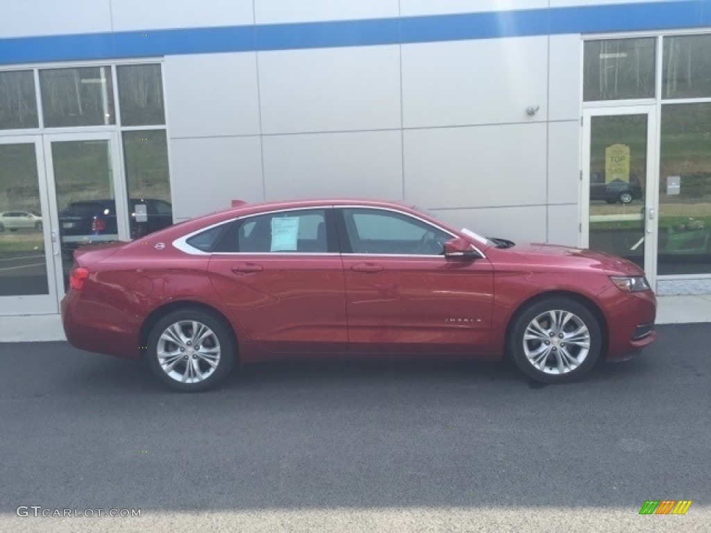 2014 Impala LT - Crystal Red Tintcoat / Jet Black/Dark Titanium photo #2