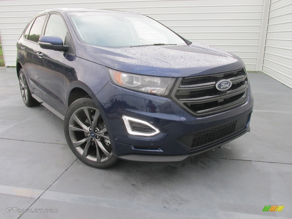 Kona Blue 2016 Ford Edge Sport AWD Exterior Photo #112403984
