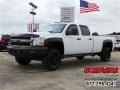 Summit White 2013 Chevrolet Silverado 2500HD Work Truck Crew Cab 4x4