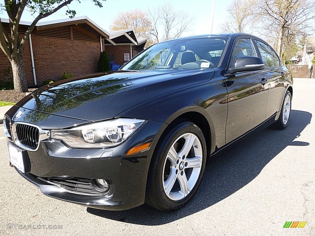 2013 3 Series 328i xDrive Sedan - Black Sapphire Metallic / Black photo #1