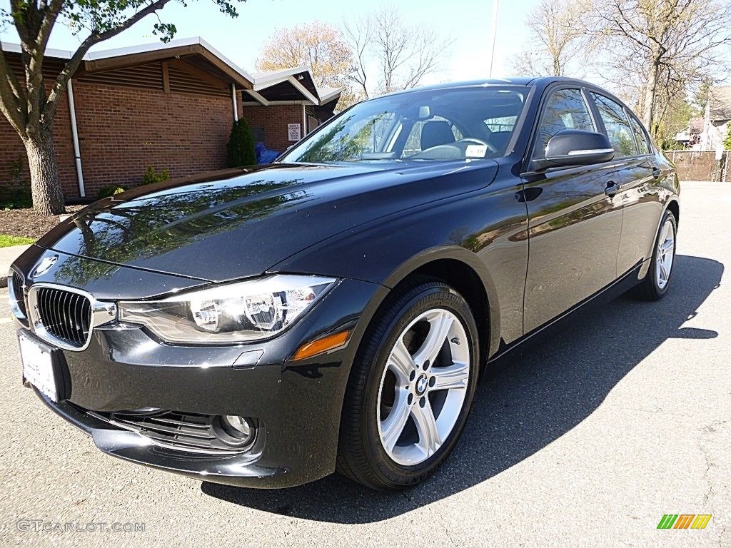 2013 3 Series 328i xDrive Sedan - Black Sapphire Metallic / Black photo #1