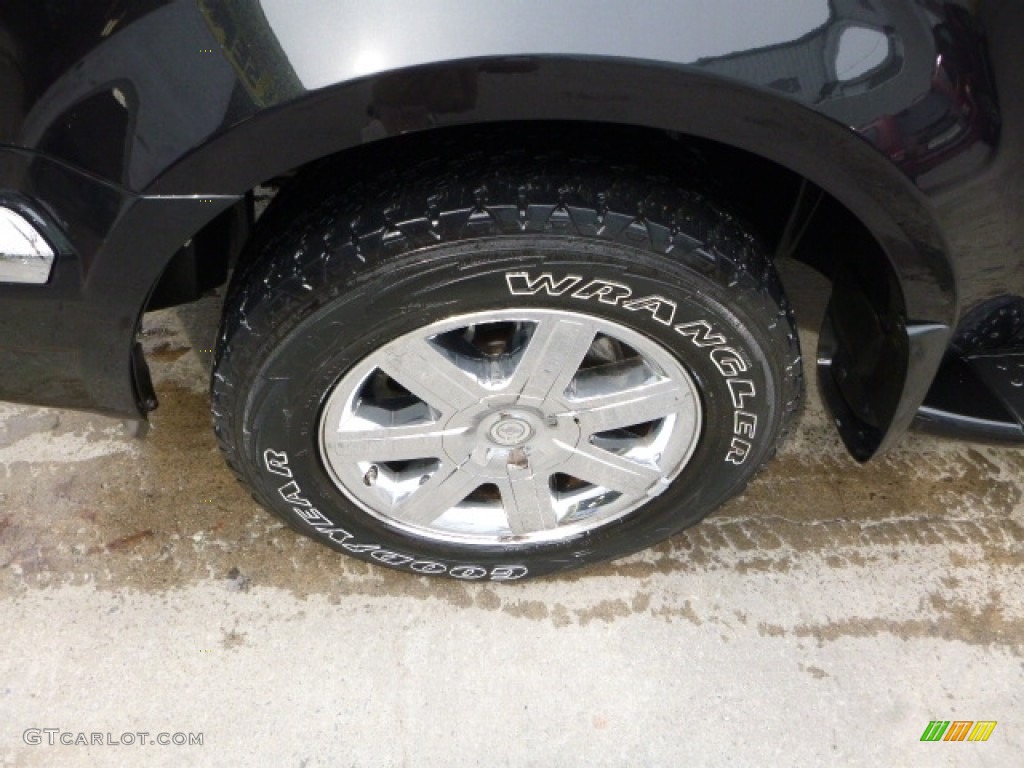 2008 Aspen Limited 4WD - Brilliant Black Crystal Pearl / Dark Slate Gray/Light Slate Gray photo #2
