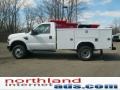 Oxford White - F350 Super Duty XL Regular Cab 4x4 Chassis Utility Photo No. 2