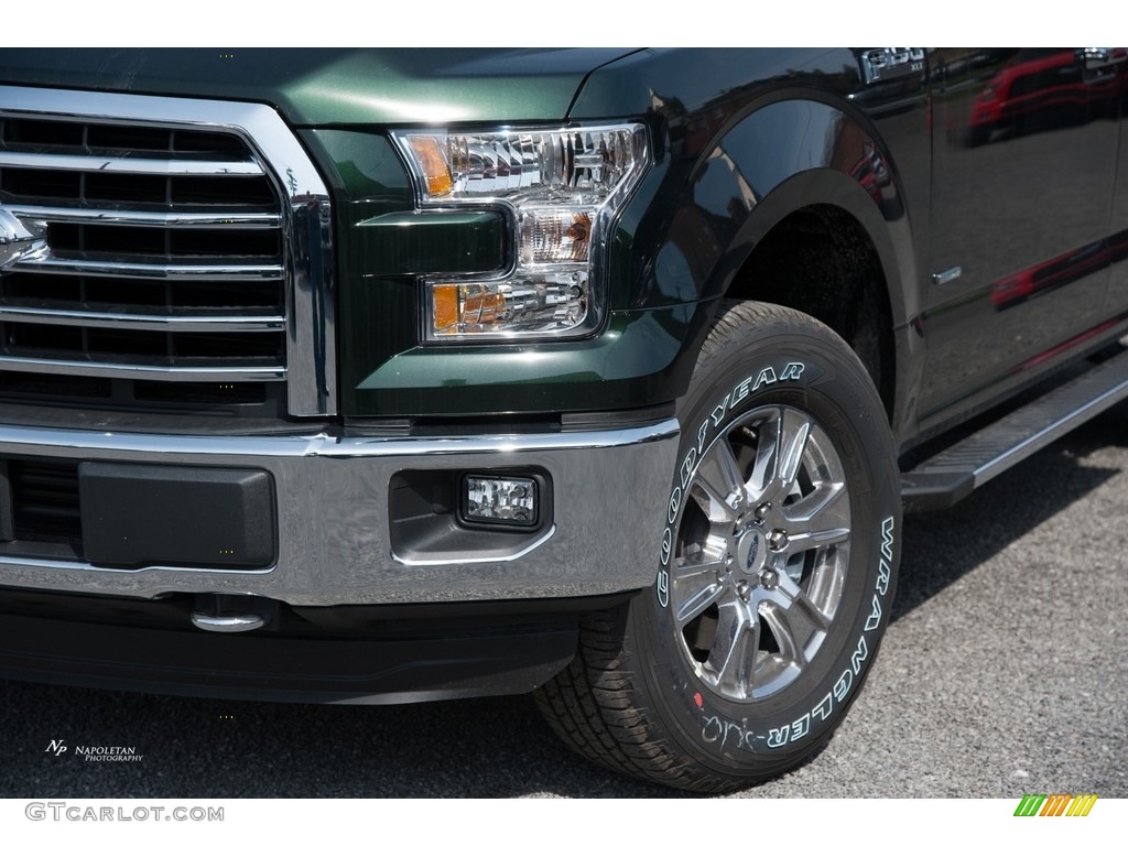2016 F150 XLT SuperCrew 4x4 - Green Gem / Medium Earth Gray photo #2
