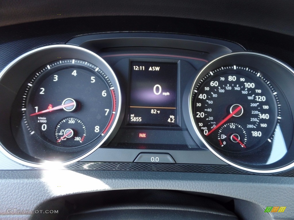 2016 Volkswagen Golf GTI 4 Door 2.0T S Gauges Photos