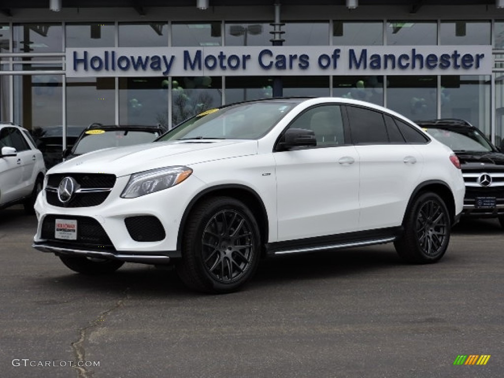 2016 GLE 450 AMG 4Matic Coupe - Polar White / Ginger Beige/Black photo #1