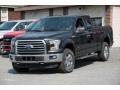 2016 Shadow Black Ford F150 XLT SuperCab 4x4  photo #1