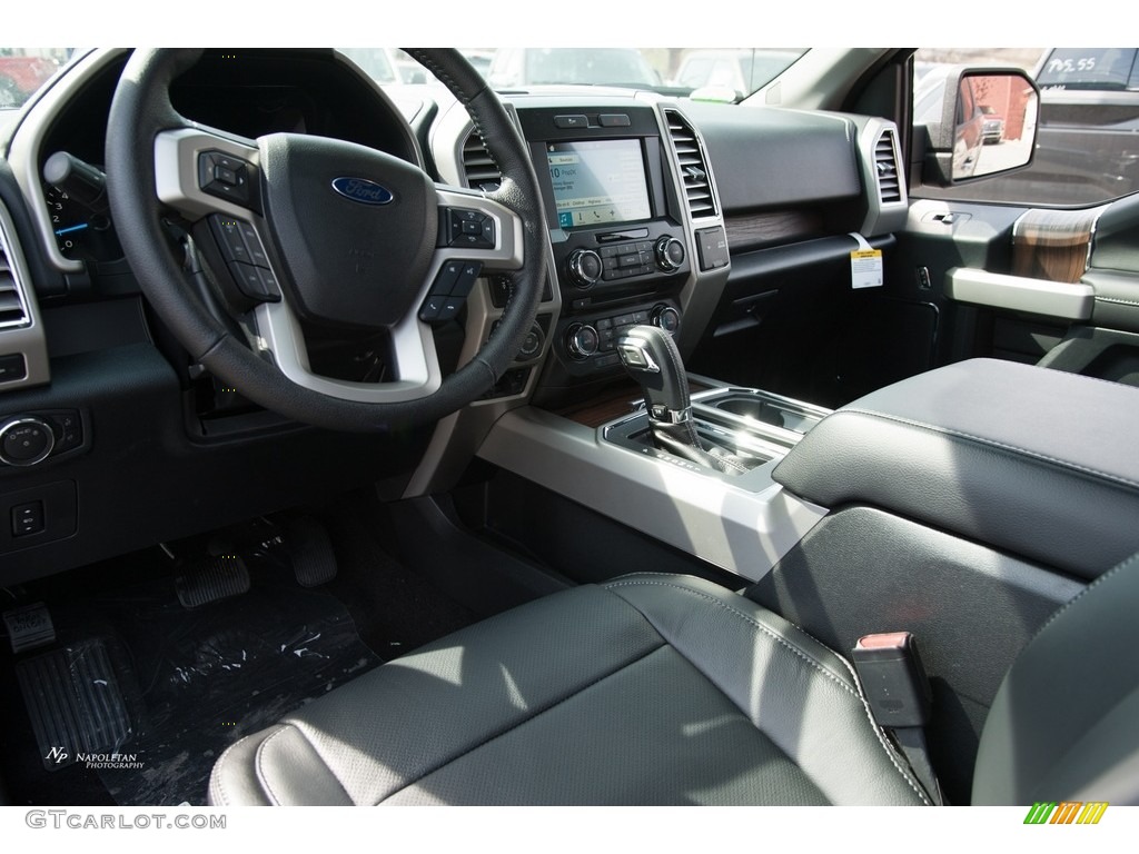 2016 F150 Lariat SuperCab 4x4 - Shadow Black / Black photo #6