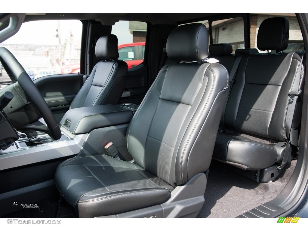 2016 F150 Lariat SuperCab 4x4 - Shadow Black / Black photo #8