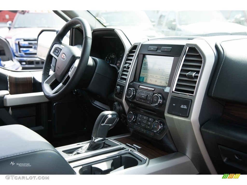 2016 F150 Lariat SuperCab 4x4 - Shadow Black / Black photo #9