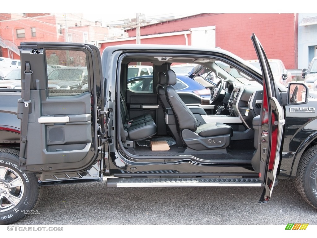 2016 F150 Lariat SuperCab 4x4 - Shadow Black / Black photo #11