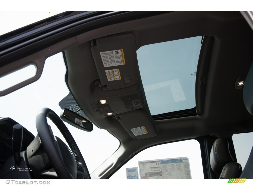 2016 F150 Lariat SuperCab 4x4 - Shadow Black / Black photo #13