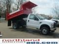 Oxford White - F350 Super Duty XL Regular Cab 4x4 Chassis Dump Truck Photo No. 6