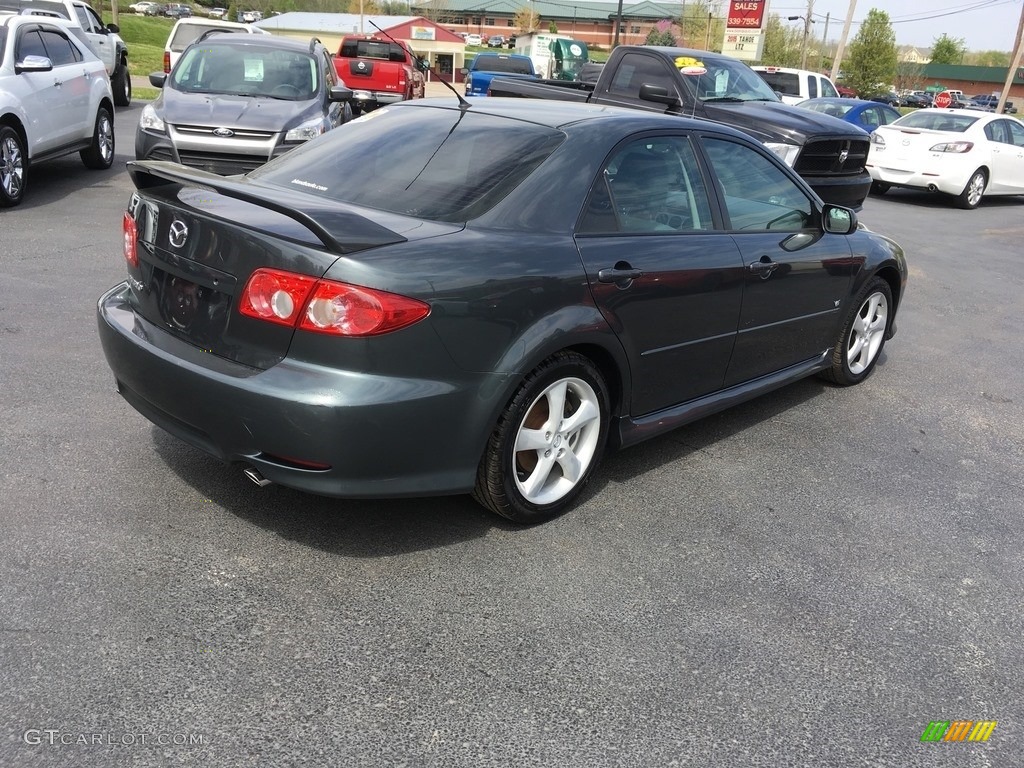 2005 MAZDA6 s Sport Sedan - Steel Gray Metallic / Gray photo #4