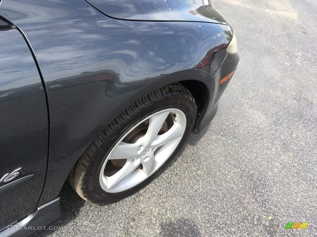 2005 MAZDA6 s Sport Sedan - Steel Gray Metallic / Gray photo #7