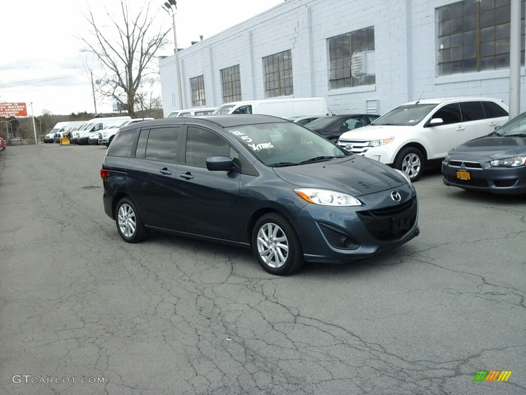 2012 MAZDA5 Sport - Metropolitan Gray Metallic / Sand photo #1