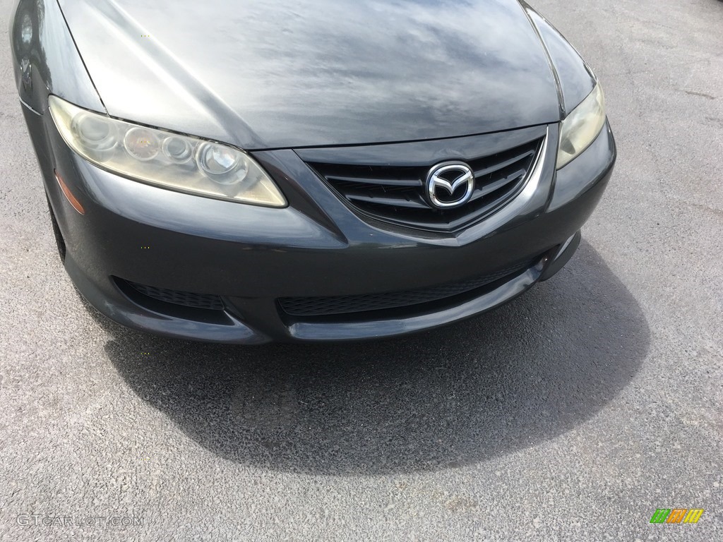 2005 MAZDA6 s Sport Sedan - Steel Gray Metallic / Gray photo #22