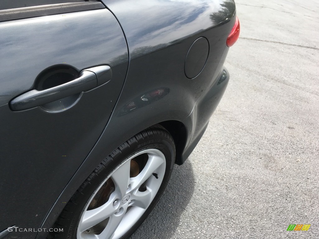 2005 MAZDA6 s Sport Sedan - Steel Gray Metallic / Gray photo #23