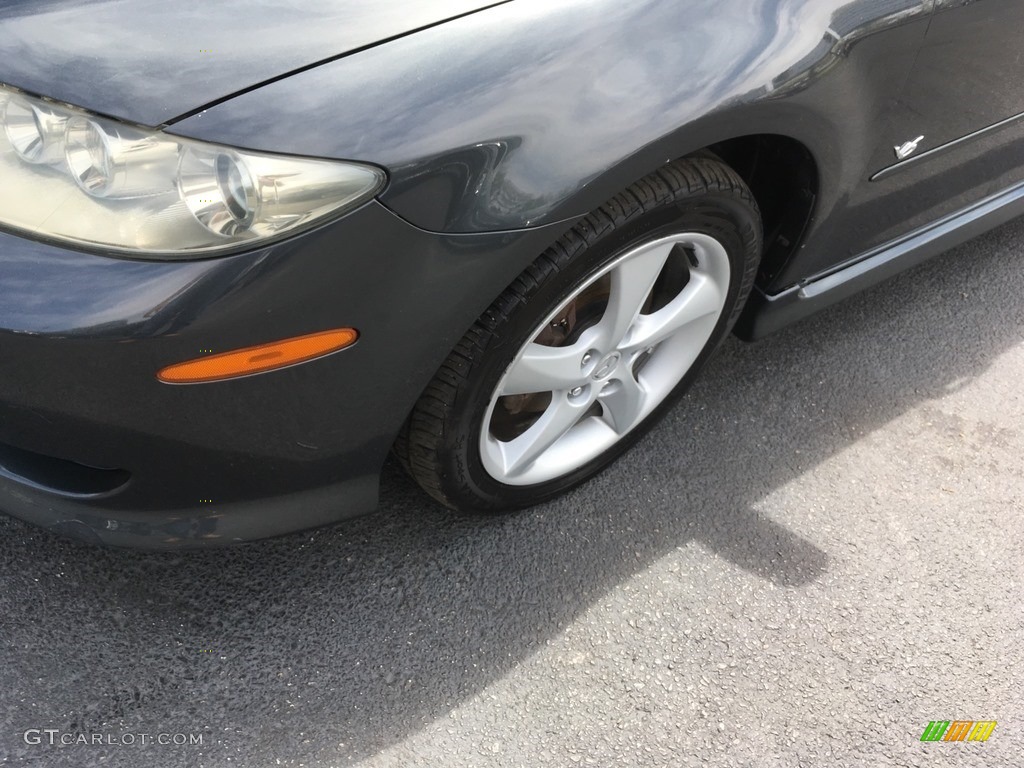 2005 MAZDA6 s Sport Sedan - Steel Gray Metallic / Gray photo #27