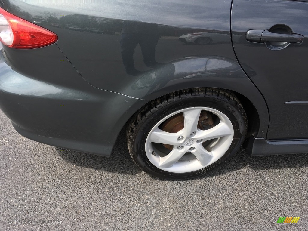 2005 MAZDA6 s Sport Sedan - Steel Gray Metallic / Gray photo #30