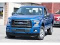 2016 Blue Flame Ford F150 XL Regular Cab 4x4  photo #1