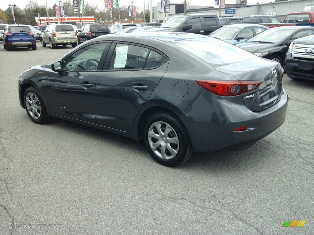 2014 MAZDA3 i Sport 4 Door - Meteor Gray Mica / Black photo #4