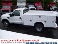 Oxford White - F350 Super Duty XL Regular Cab 4x4 Chassis Utility Photo No. 2