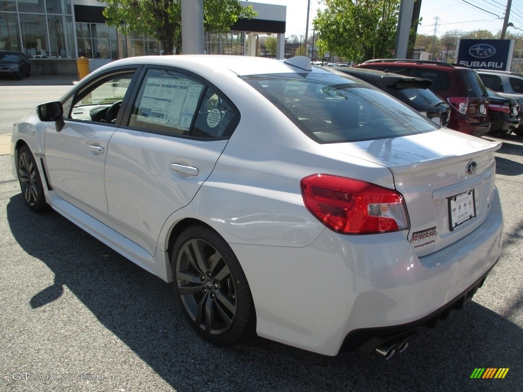 2016 WRX Limited - Crystal White Pearl / Carbon Black photo #6