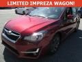 Venetian Red Pearl 2016 Subaru Impreza 2.0i Sport Limited